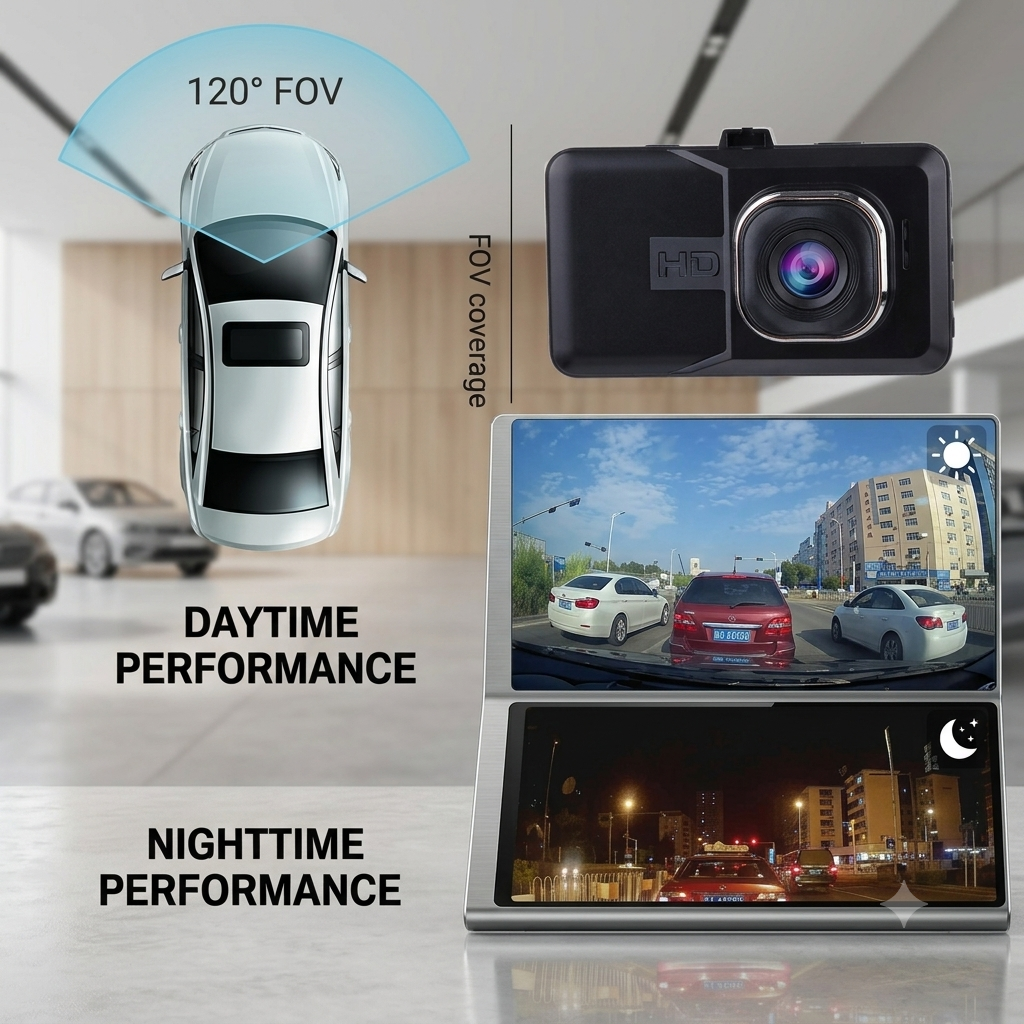 1080P Dash Cam G-Sensor, Loop Recording & Black Box Camera