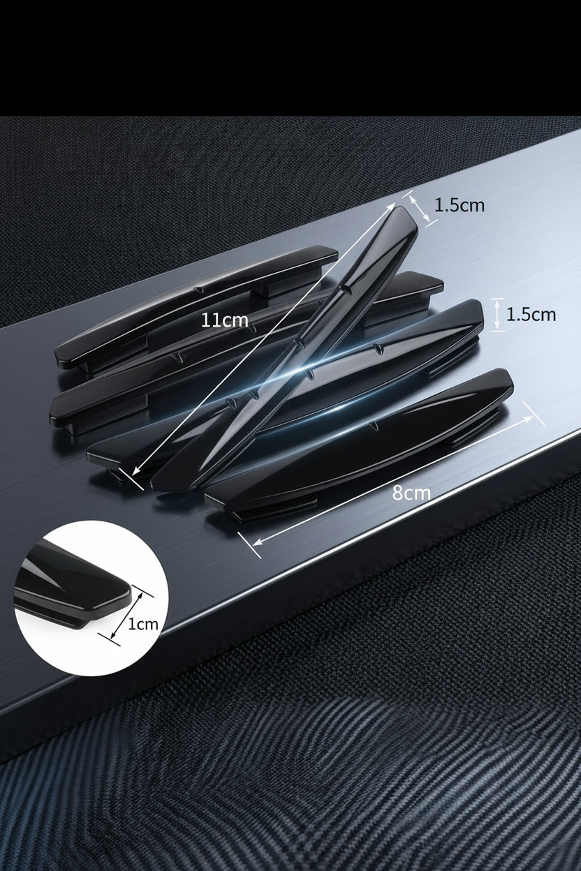 Premium Car Door Edge Guards – Universal Anti-Collision Protector Strips (4-Pack)